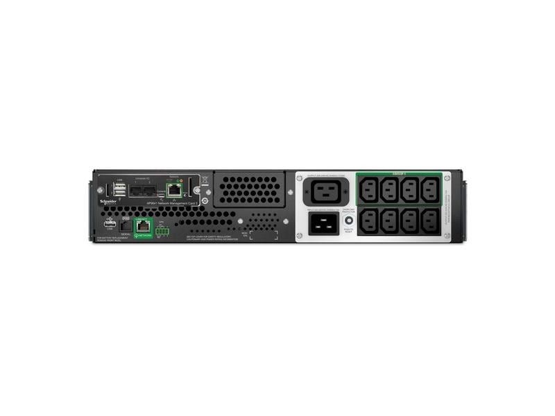 APC USV SMTL2200RMI2UCNC 2200 VA / 1980 W APC Smart-UPS Line Interactive 2200VA, Lithium-Ionen, Rack, 2HE, 230V, 8x IEC C13   1x IEC C19, SmartConnect, mit Netzwerkmanagementkarte, AVR, LCD