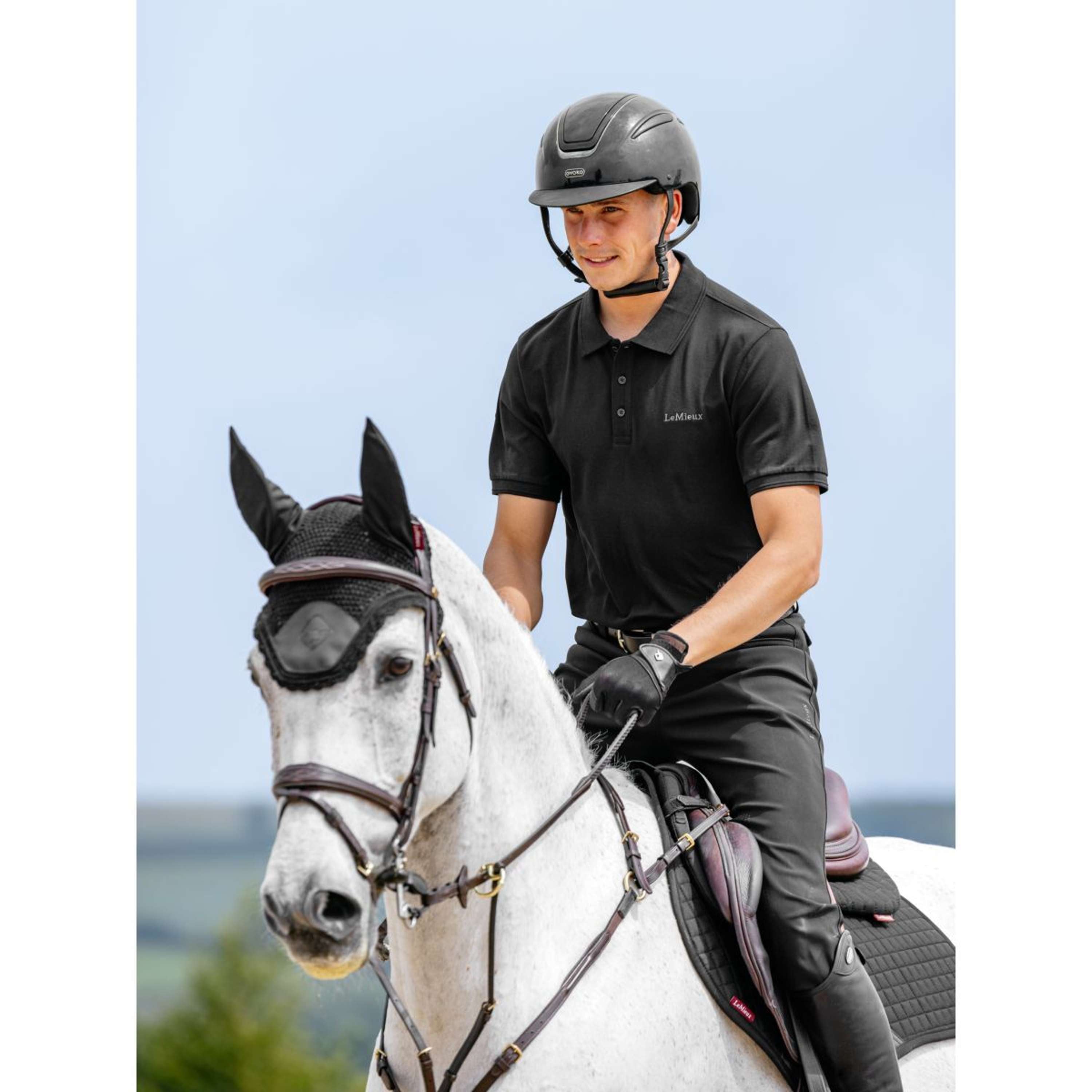 LeMieux Polo Classique Heren Zwart