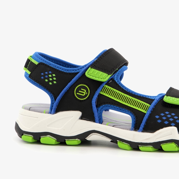 Blue Box jongens sandalen met groene details