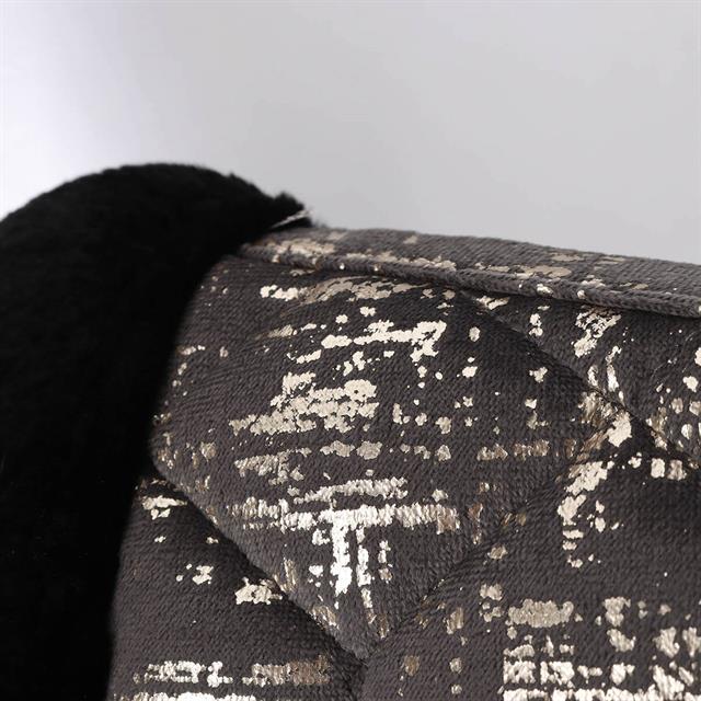 Zadelonderlegger HORSEGEAR HGVelvet Dapple Grijs
