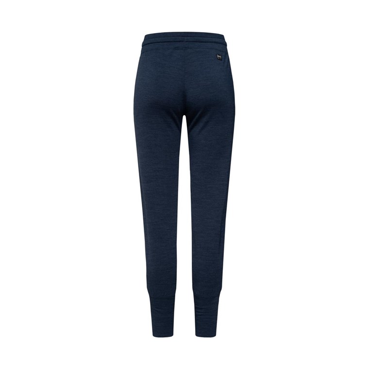Super.natural Essential Cuffed Pants Women Blue Iris Melange