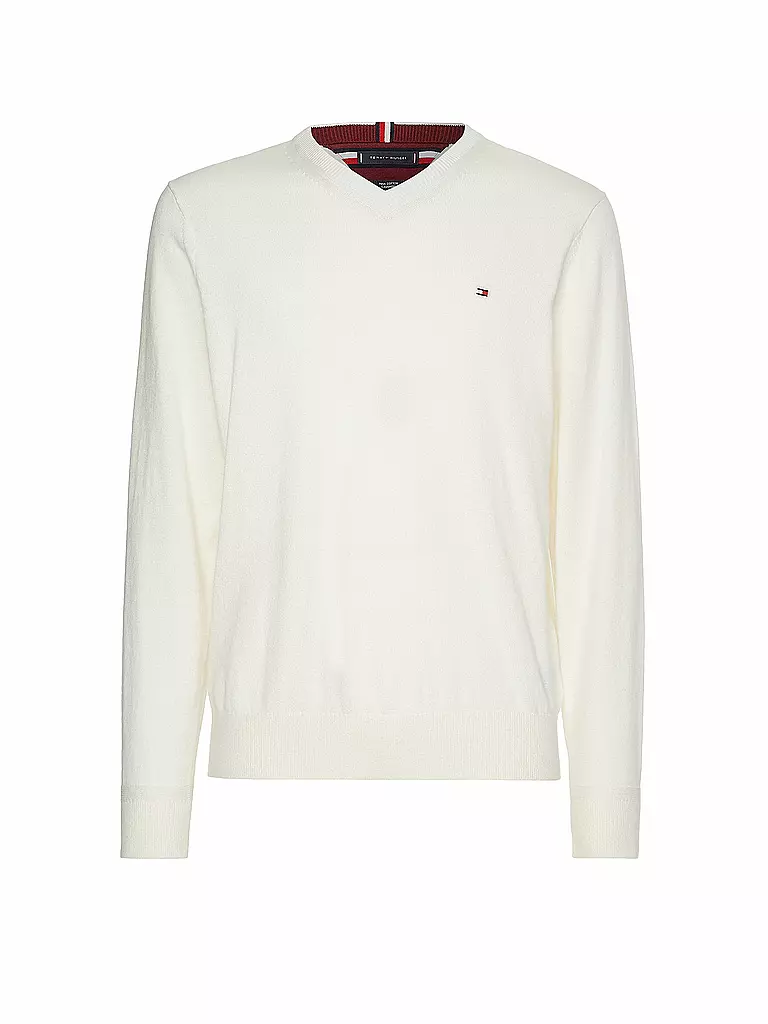 TOMMY HILFIGER Pullover weiss