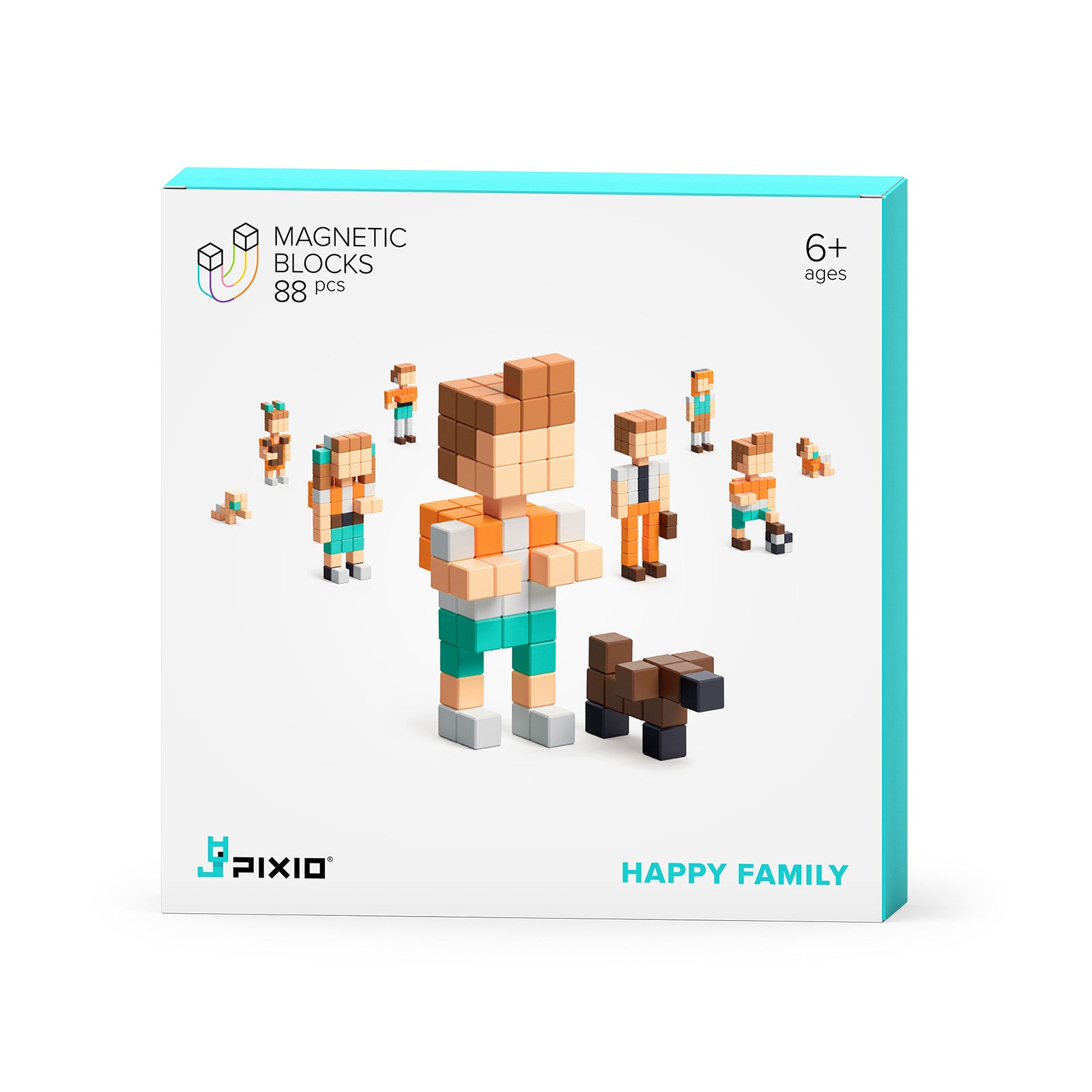 Magnetbaukasten Happy Family