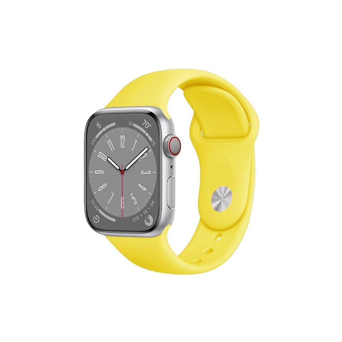 Sport klokkerem Apple Watch 9 (45mm) - Gul
