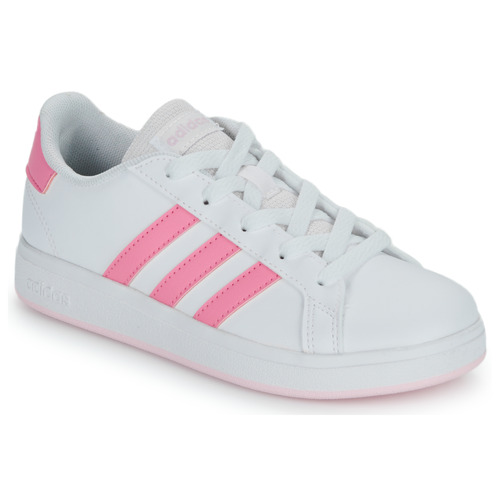 Adidas Sportswear - GRAND COURT 2.0 K - Blanc / Rose