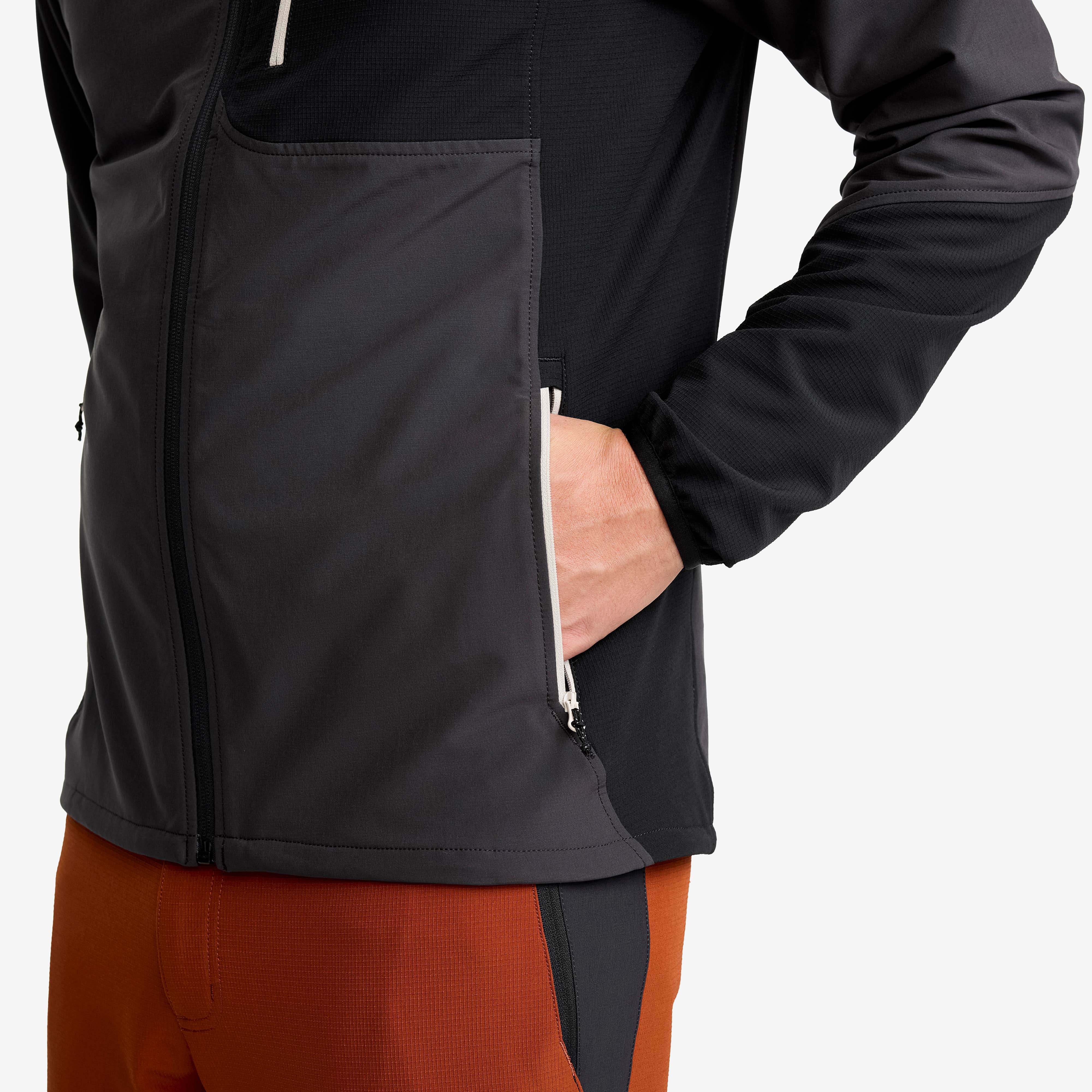 Ridge Trek Stretch Jacket Herre Black/Anthracite