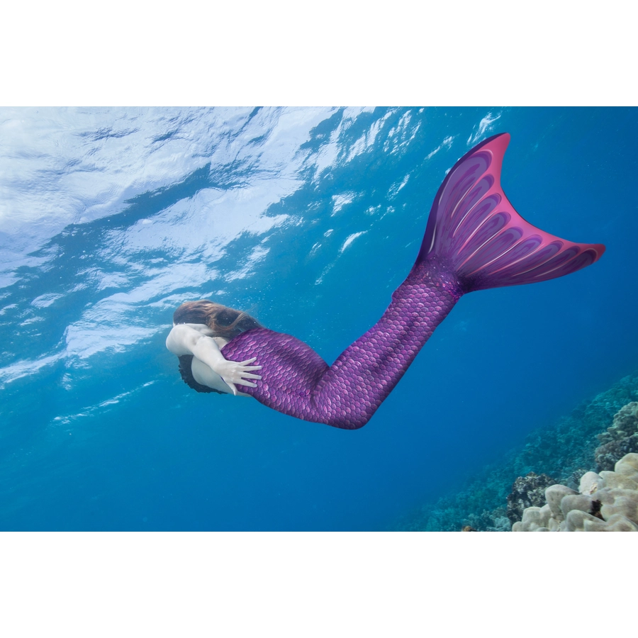 XTREM Toys and Sports - FIN FUN Meerjungfrau Mermaidens Gr. Youth SM, Purple