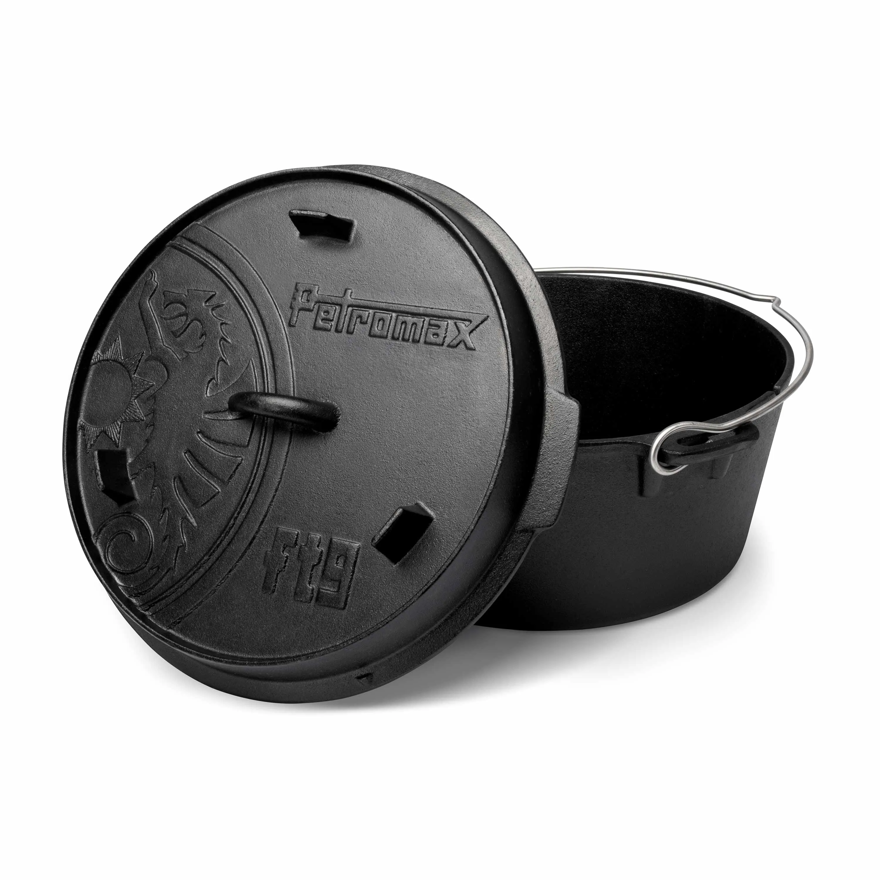 Petromax -  Petromax Feuertopf ft9 ohne Füße schwarz