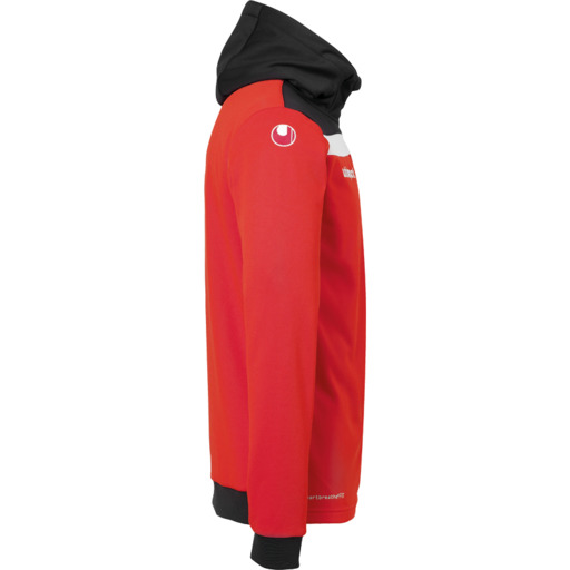 Jaqueta com capuz Offense 23 Multi, vermelha/preta/branca, Uhlsport