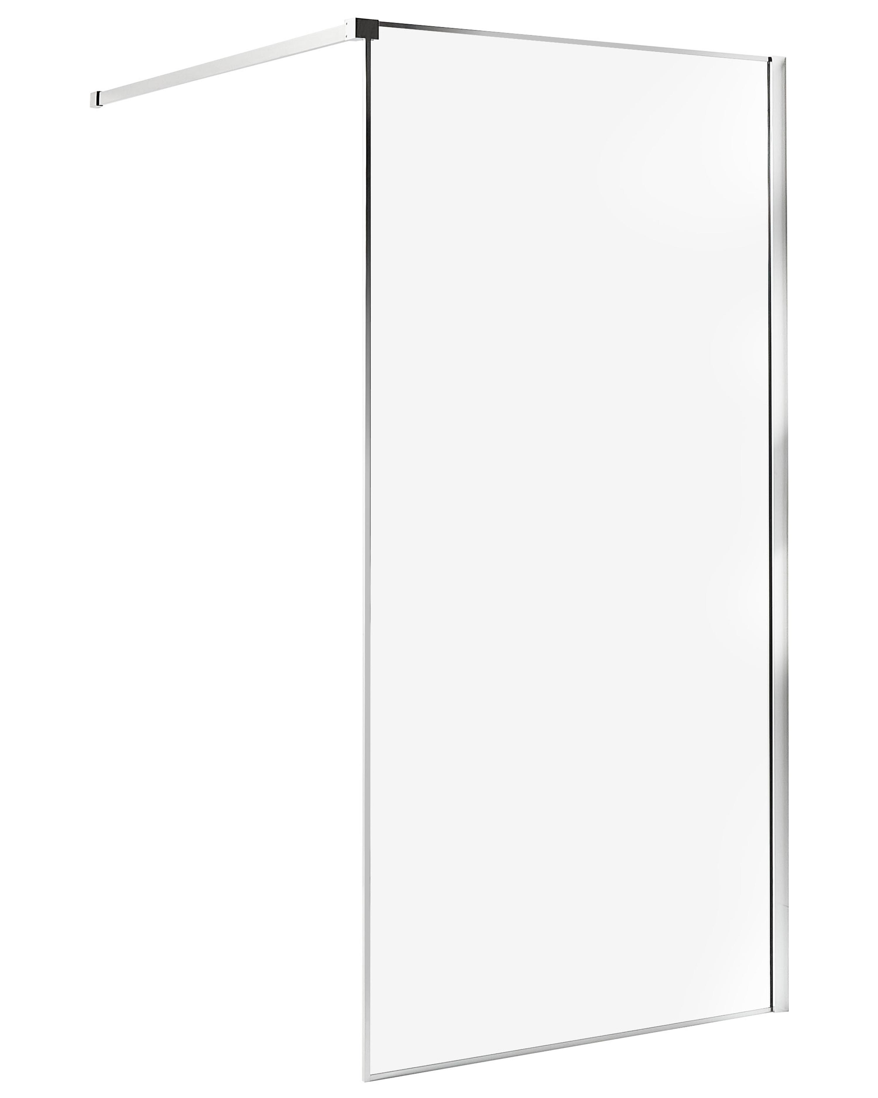 Douchescherm WASPAM 100 x 190 cm Zilver