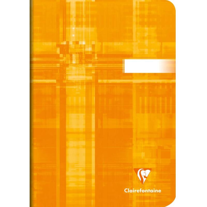 Carnet piqué Clairefontaine Metric format 14,8 x 21 uni 96 pages - Assortis