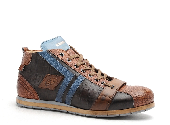 Kamogutsu boots bottine homme tifo130 marron