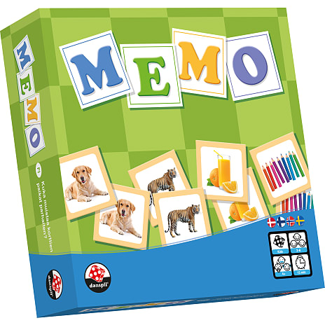 Danspil Memo vendespil