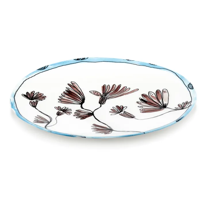 Serax Assiettes Camelia, Serax for Marni - Set de 2 | Aubergine
