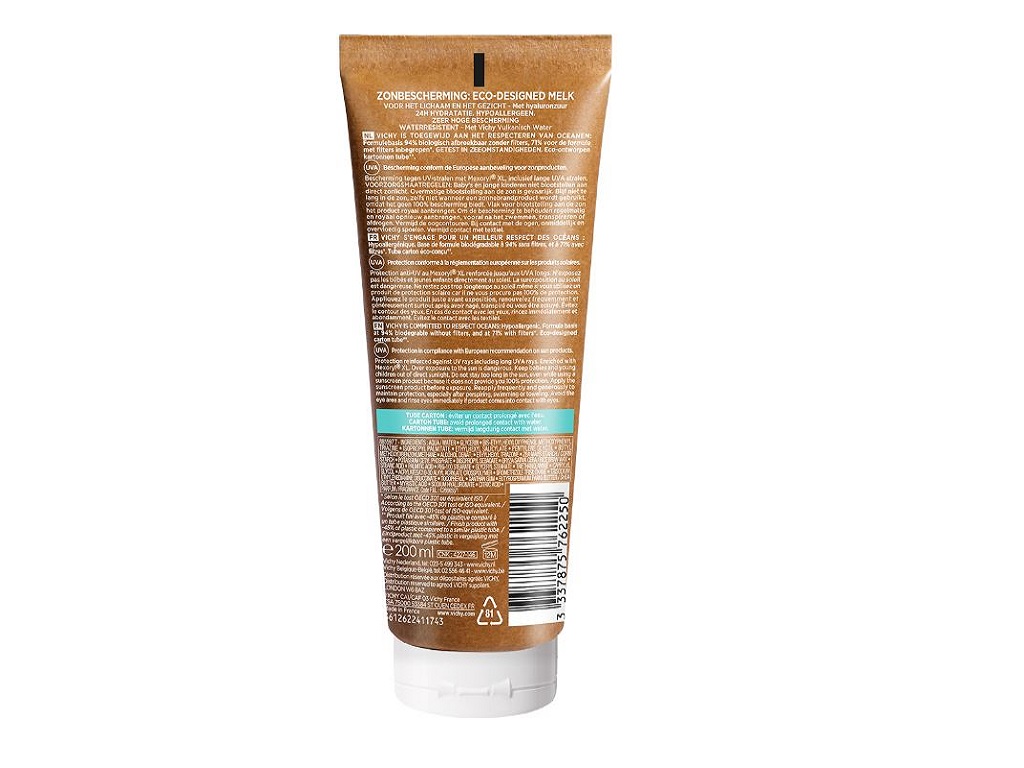 LEITE VICHY CAPITAL SOLEIL ECO FPS50 200ML