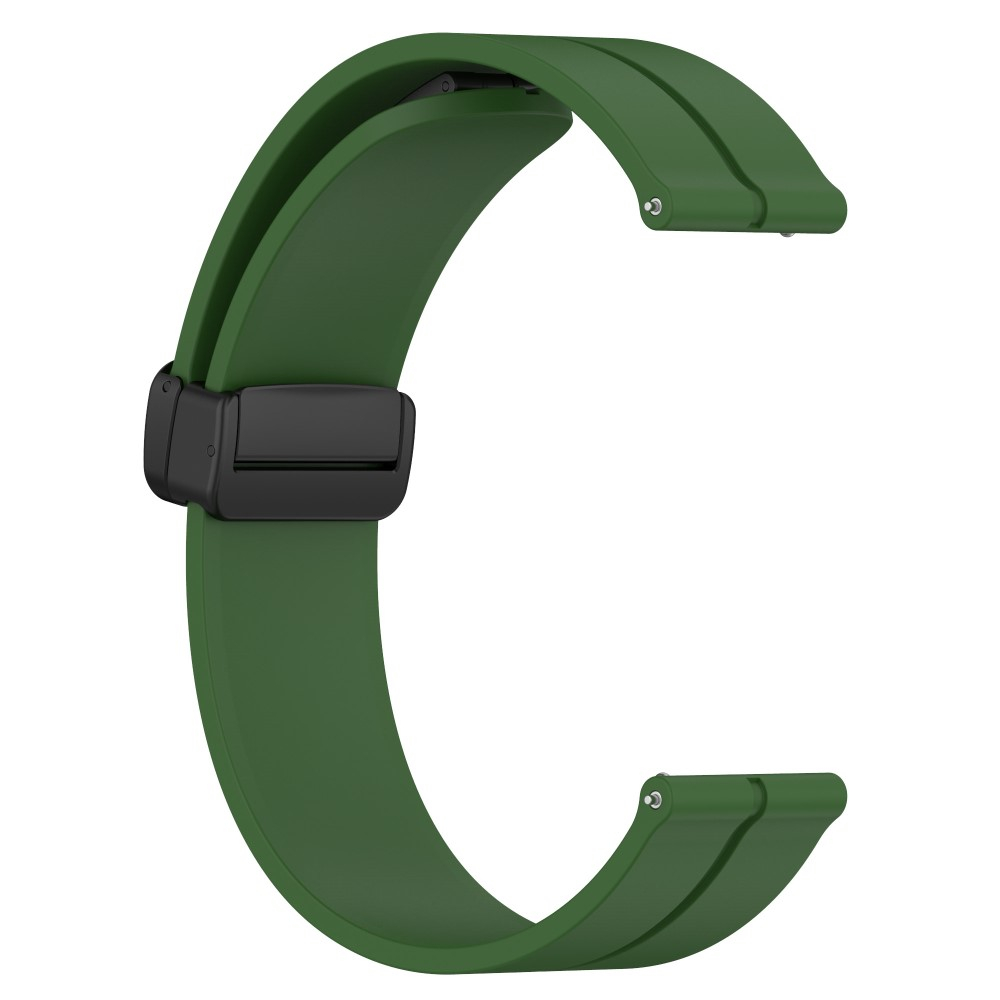 Samsung Galaxy Watch Active 2 (40mm) Magnet Silikon Armband Split Design (Gelenkumfang: 180 - 220mm) - Grün