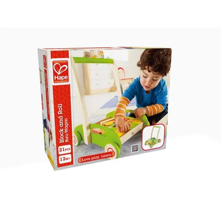 Hape Bau-Wagen