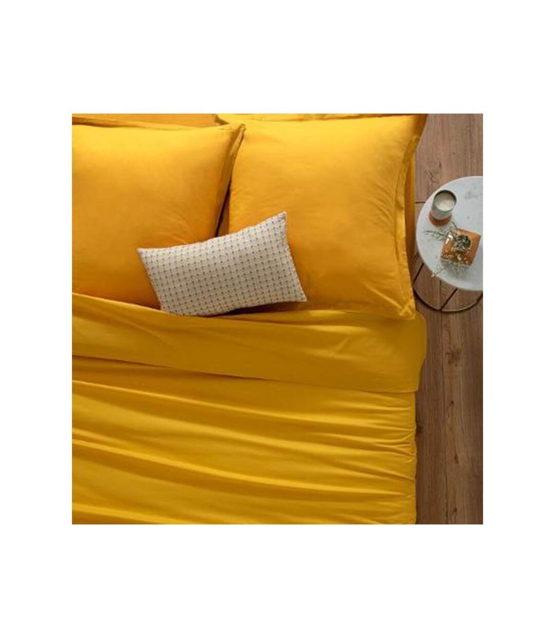 Drap Housse Intérieur 90x190cm Ocre