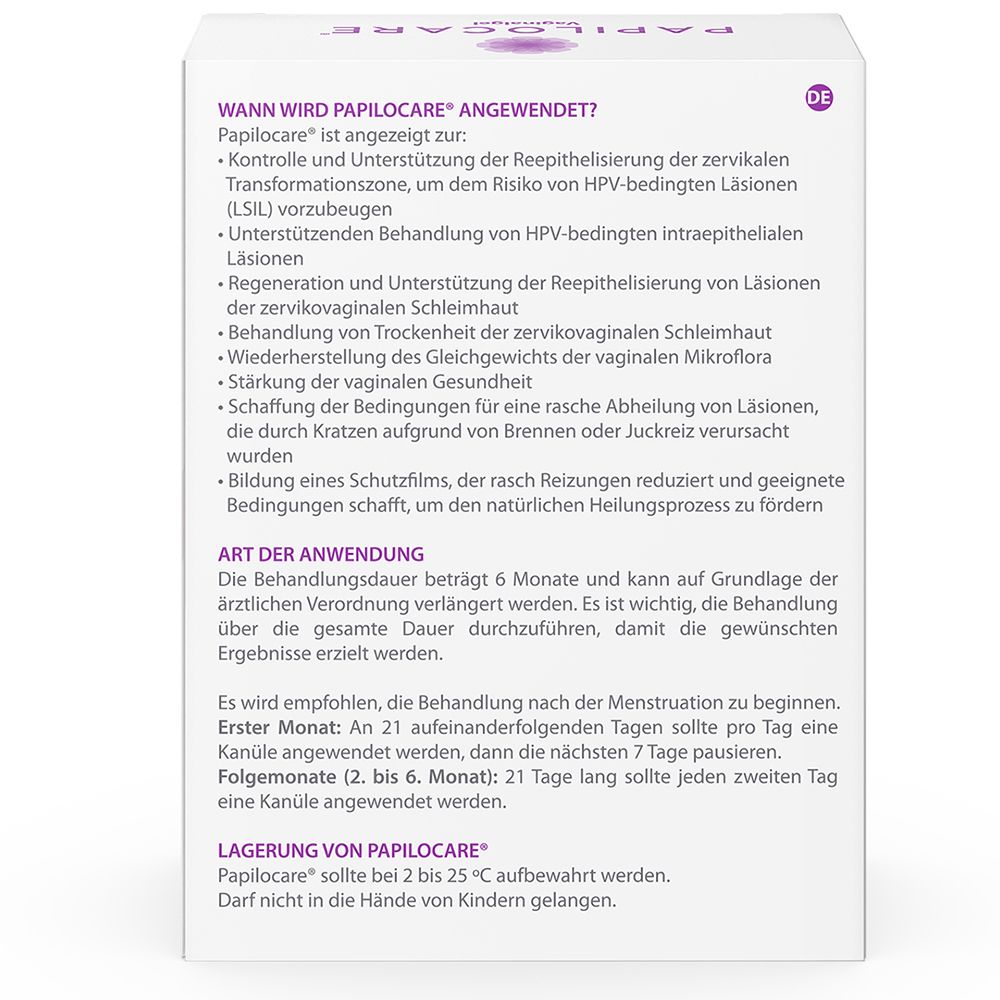 PAPILOCARE® Vaginalgel
