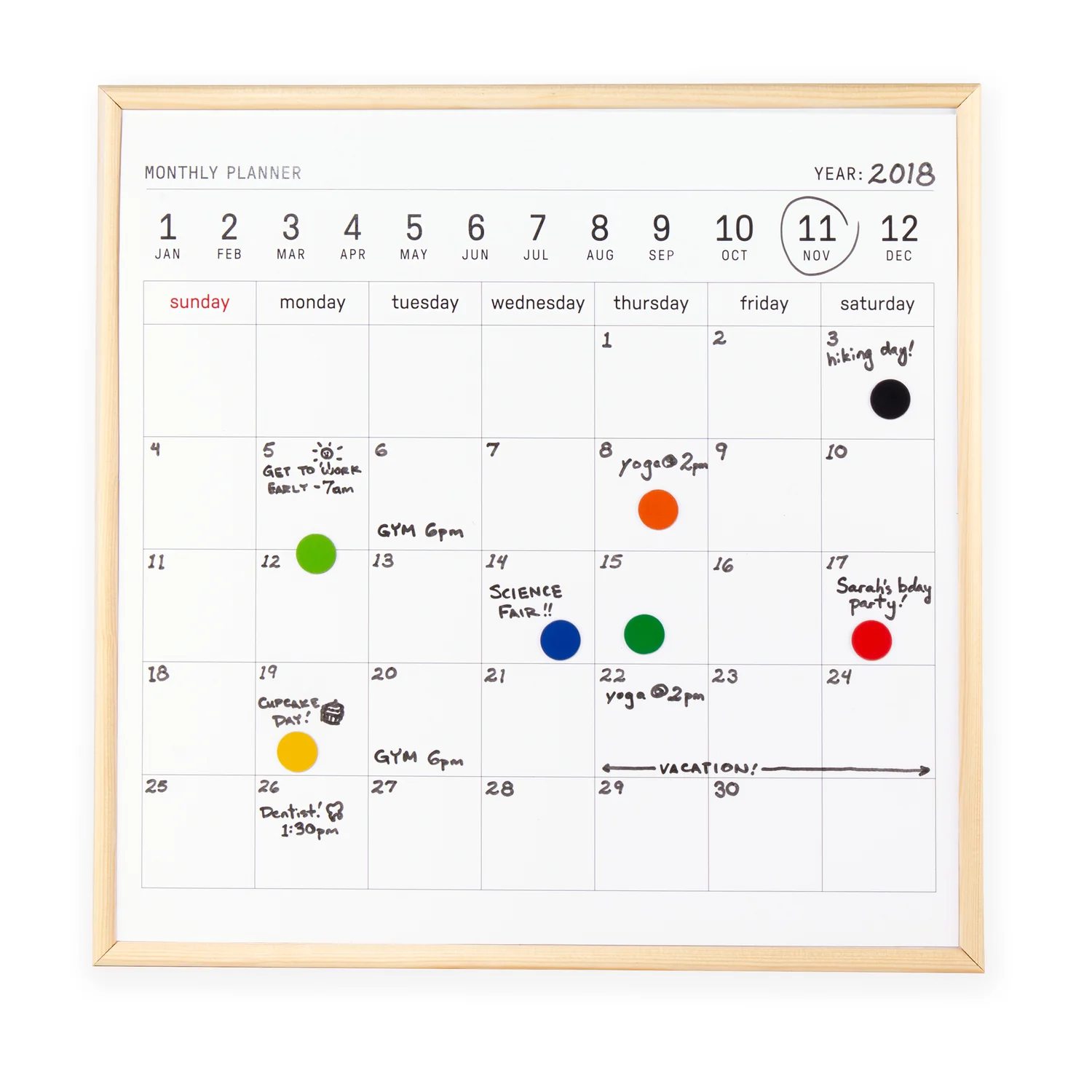 Whiteboard Calendar