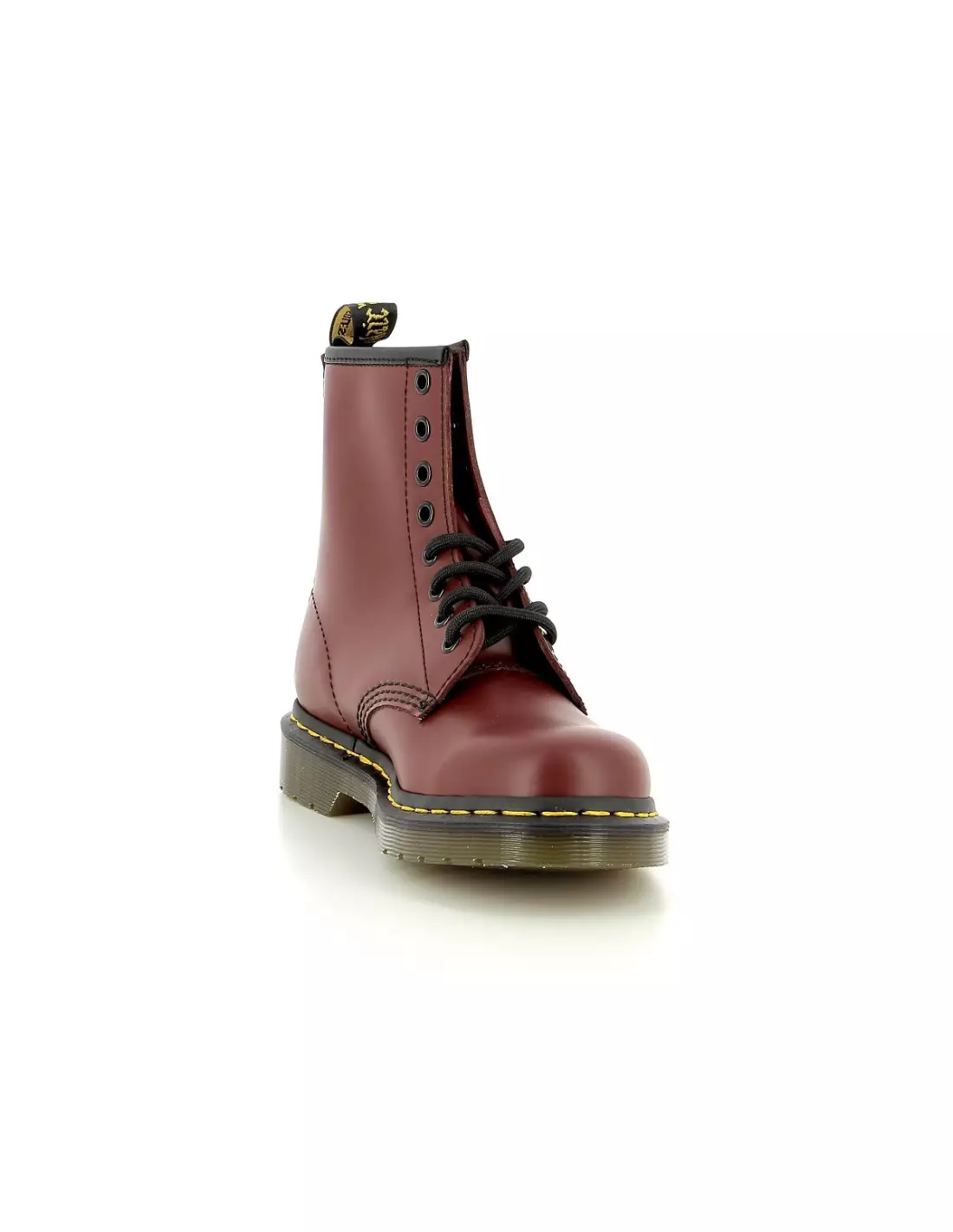 DR MARTENS 1460 SMOOTH - Boots & bottines Bordeaux