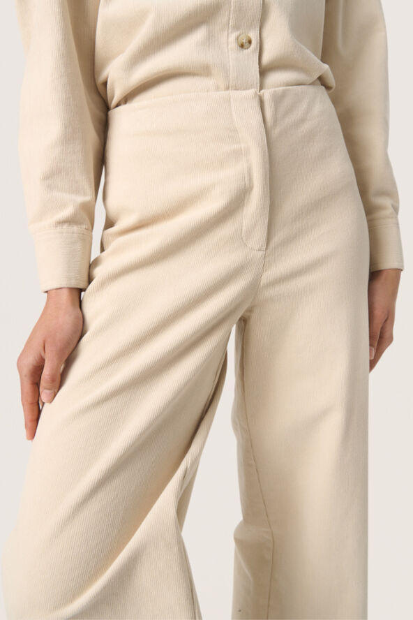 Soaked in Luxury SLHelle Pants Oatmeal