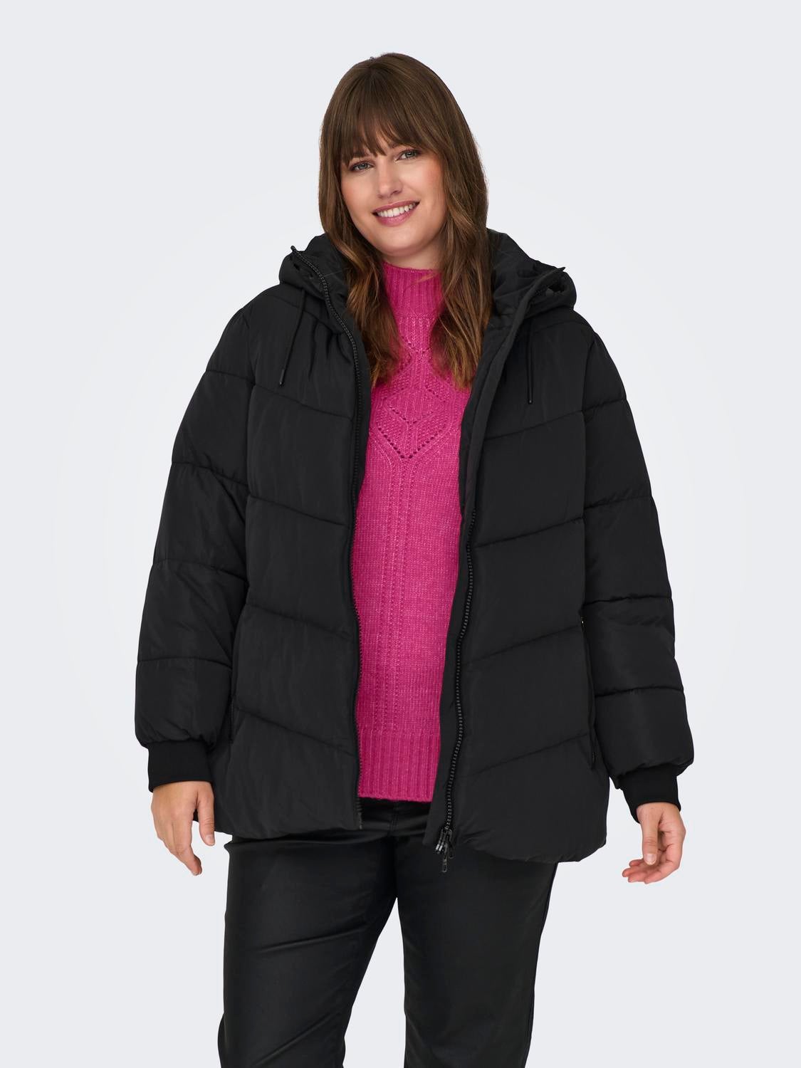 CARMADDIE Steppmantel Black