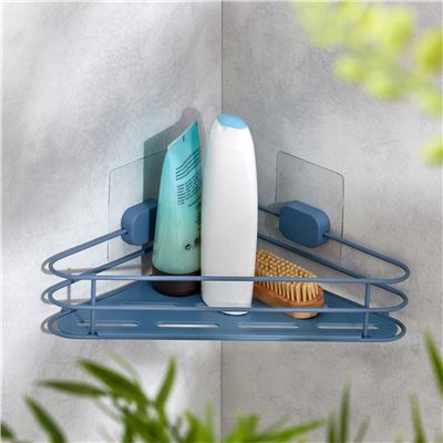 Gamme accessoires salle de bains en métal bleu vert - COMPACTOR®