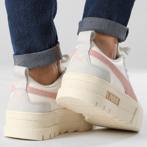 Baskets Femme Mayze Thrifted 389861 Warm White