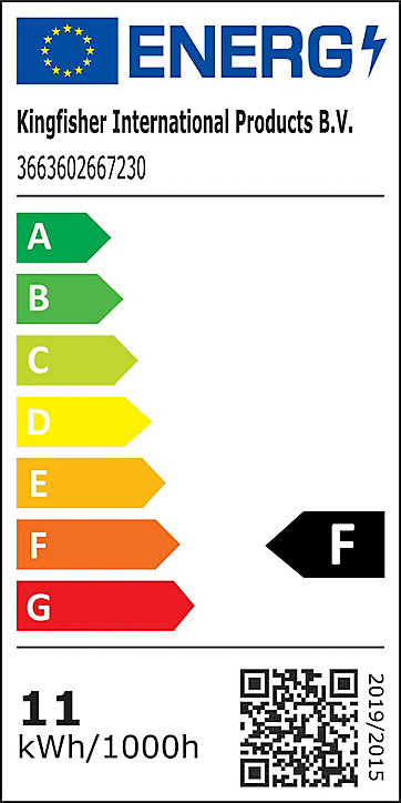 Ampoule LED Diall GLS E27 10,5W=75W blanc chaud