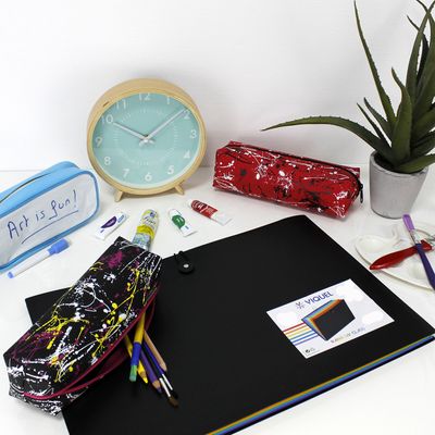 Trousse rectangulaire Artist XL - 1 compartiment - 3 coloris disponibles - Viquel