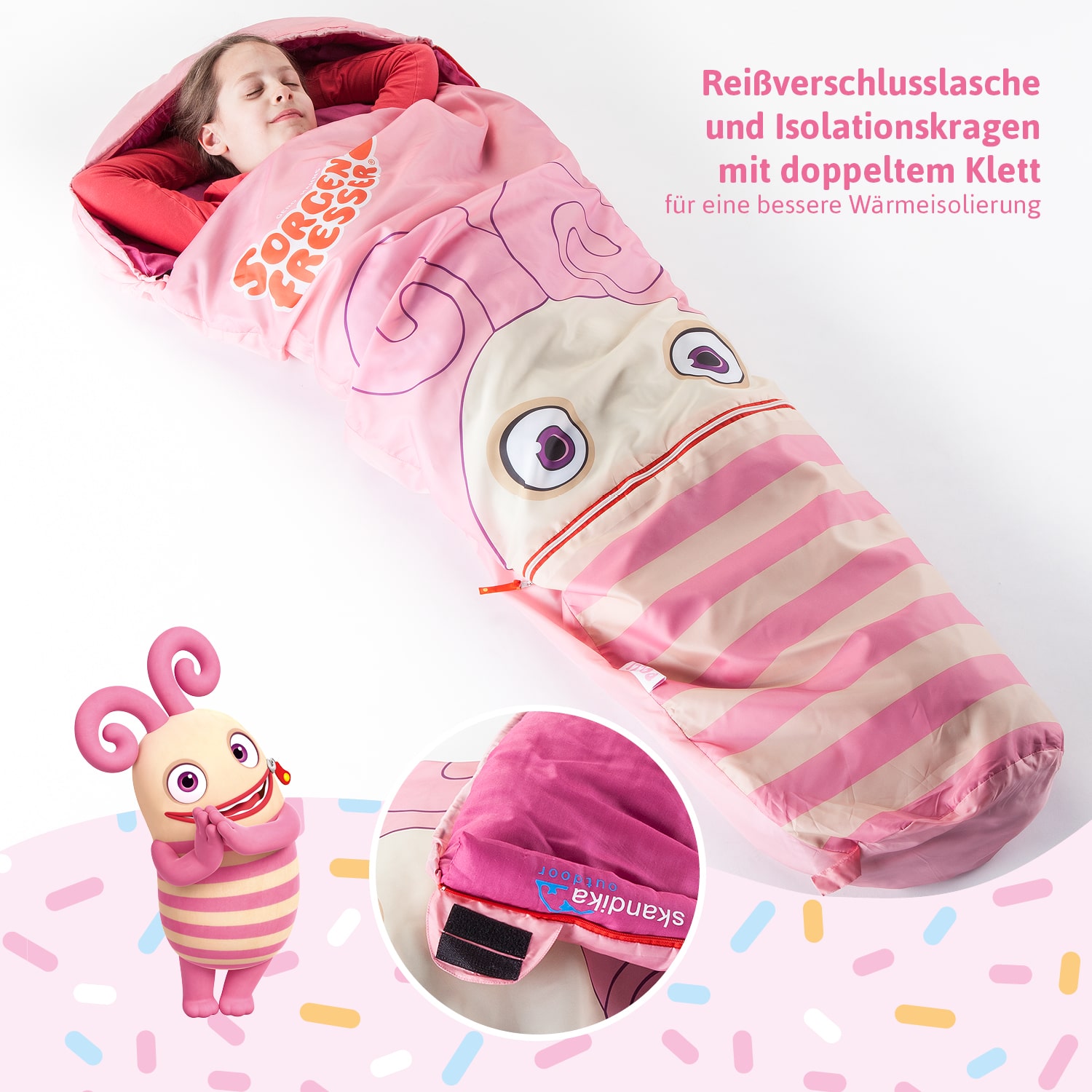 Skandika Zorgeneter Polli Kinderslaapzak