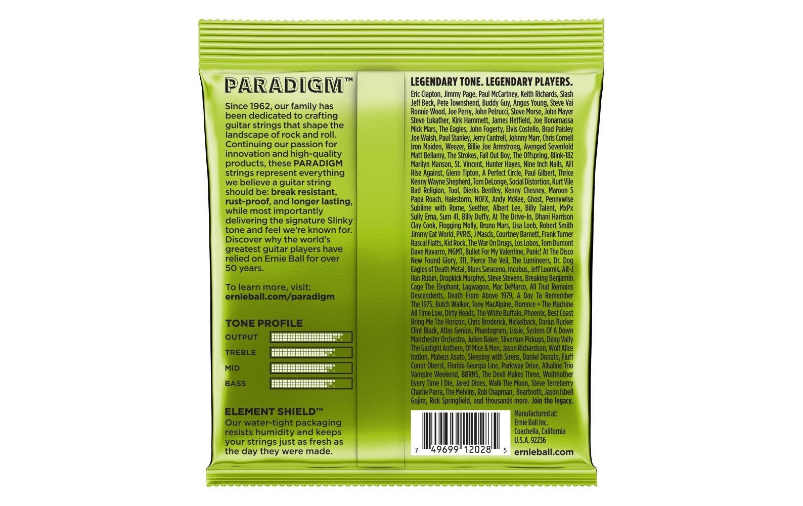 Gitarrensaiten 2028 Paradigm Slinky – Regular 10 - 567-Saiter-Satz für E-Gitarre