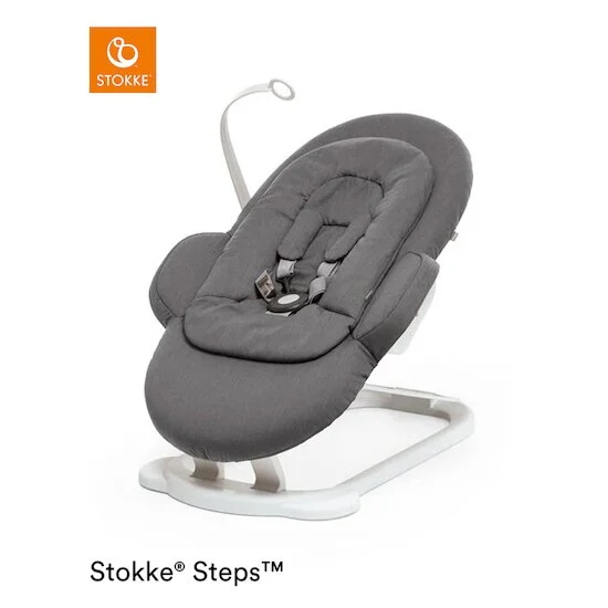 Transat Steps™   Gris profond / Châssis blanc        de               Stokke®