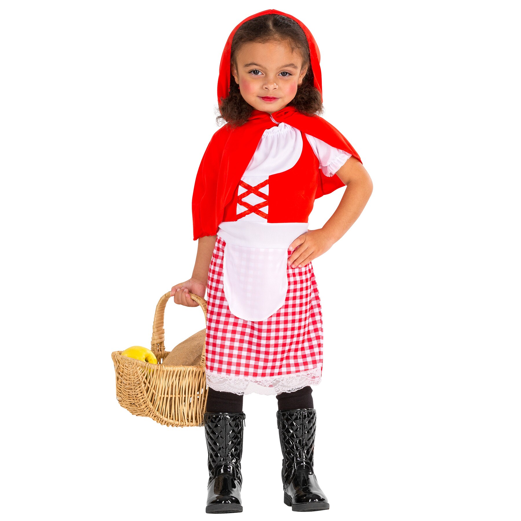 tectake® Süßes Kinderkostüm Rotkäppchen