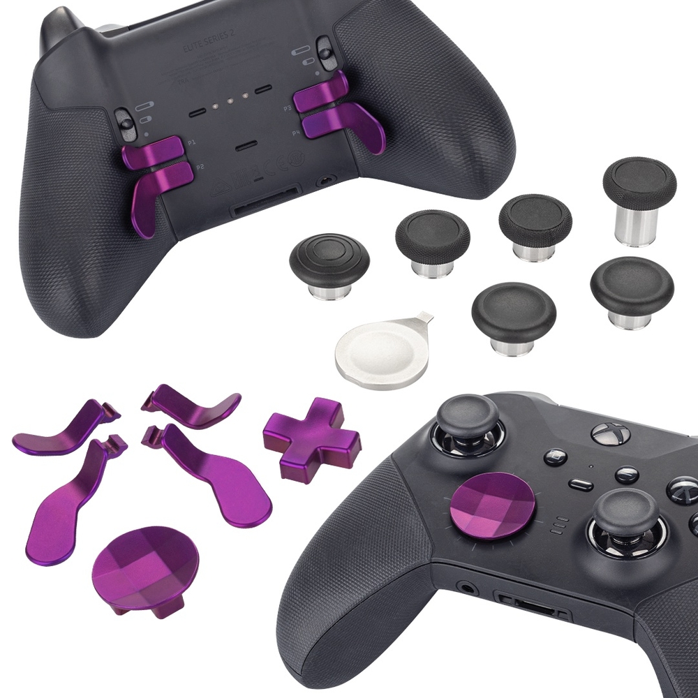 Venom Xbox Elite Series 2 und Core Controller Anpassungsset – Lila