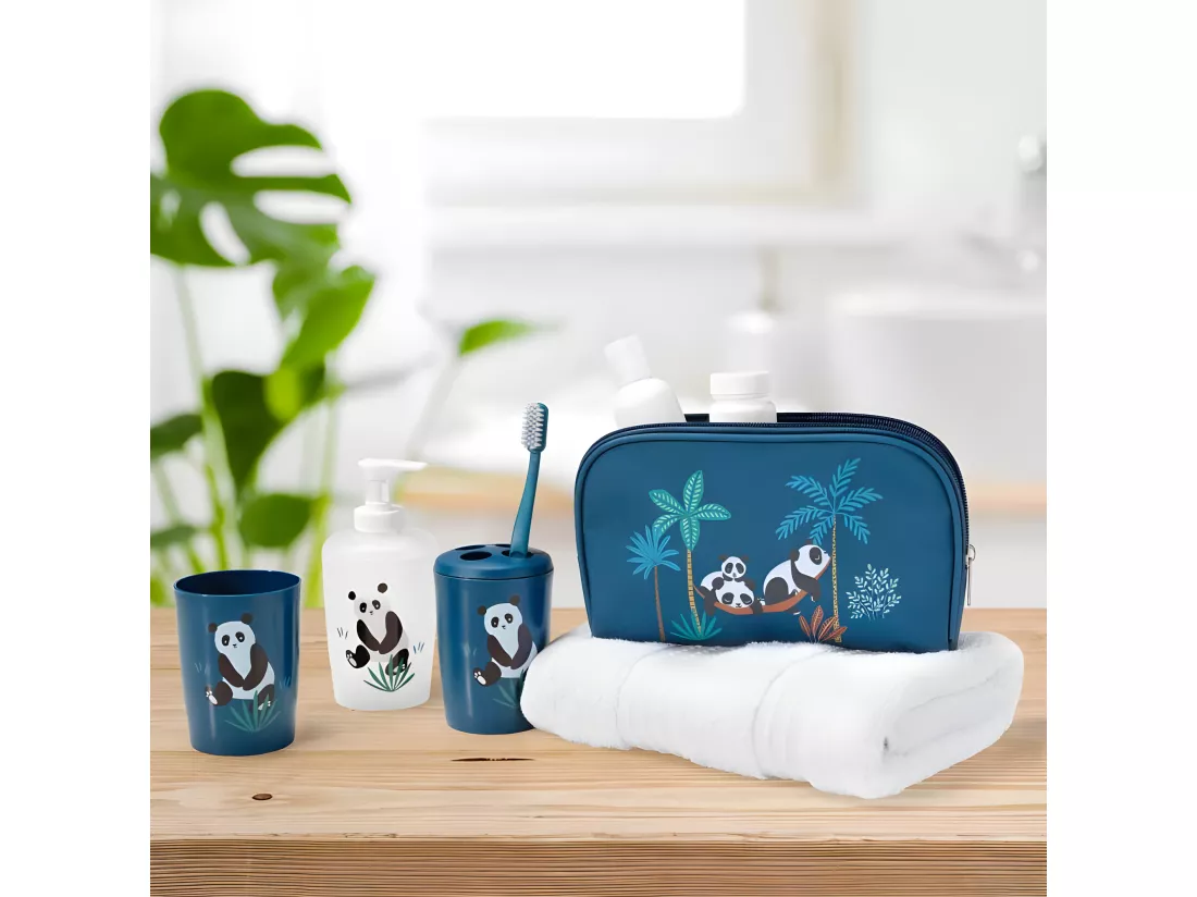 Set 4 Accessoires Salle de Bain Enfant 