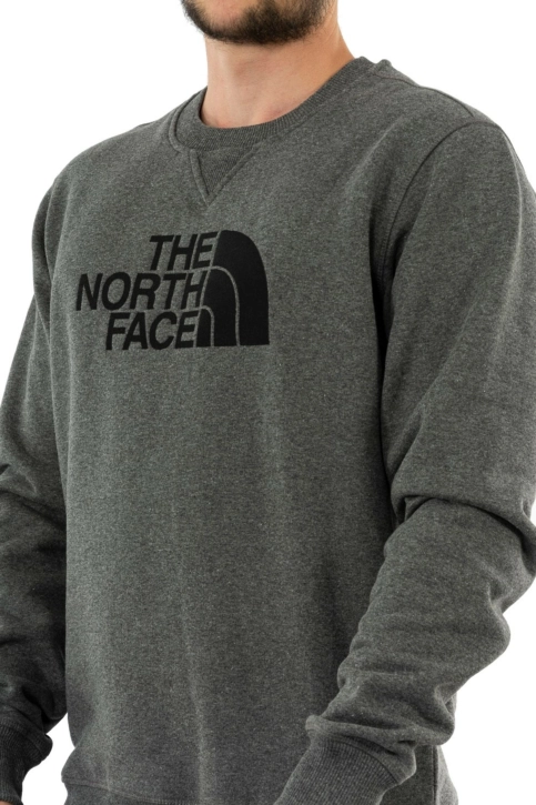 Sweat the north face drew peak gvd mediumgreyhtr