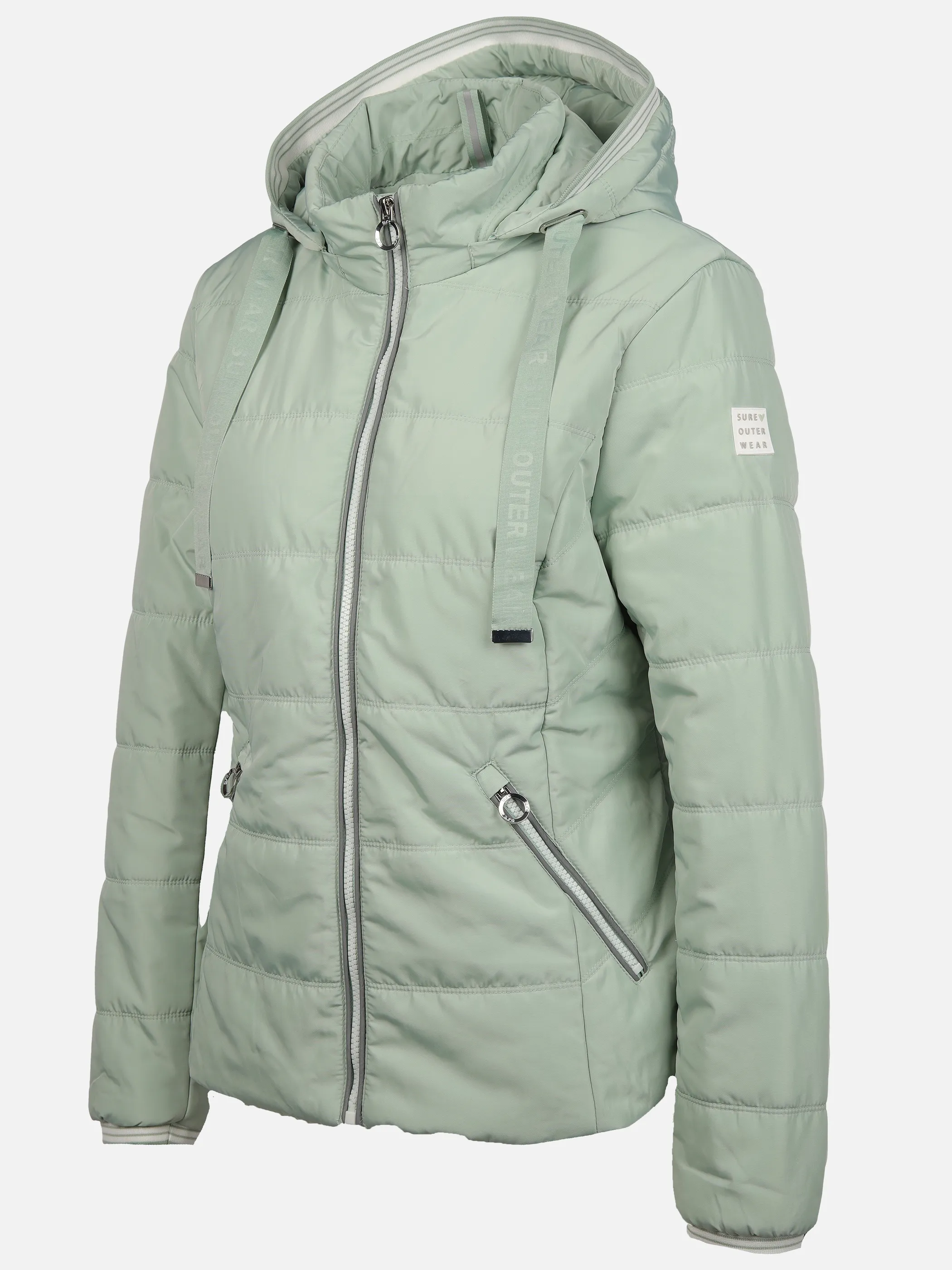 Damen Steppjacke mit Kapuze