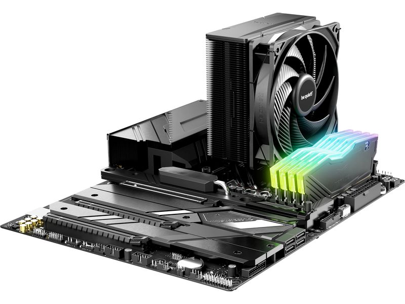 be quiet! CPU-Kühler Pure Rock 3 Schwarz Leistungsvoller CPU-Kühler