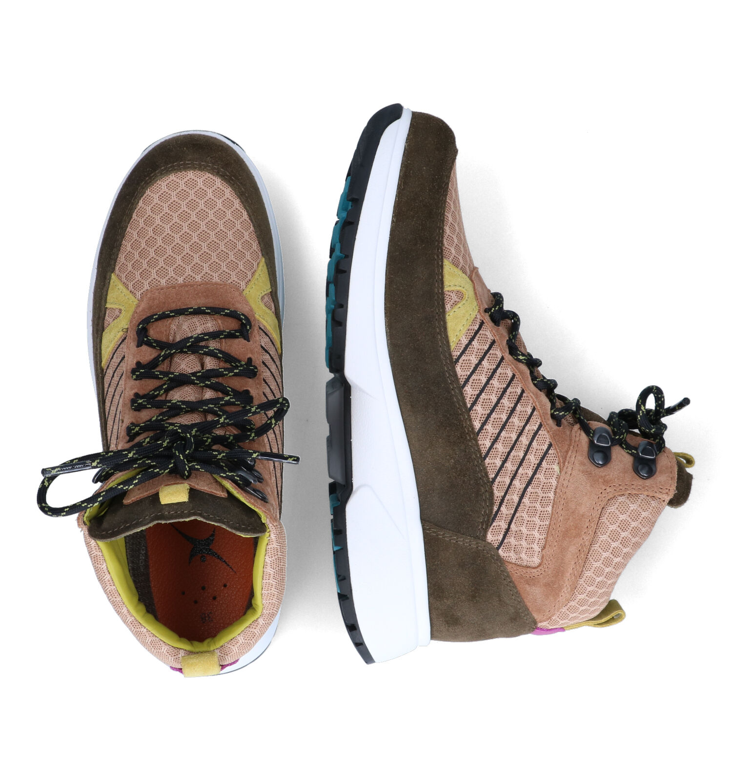 Wandelschoenen cognac