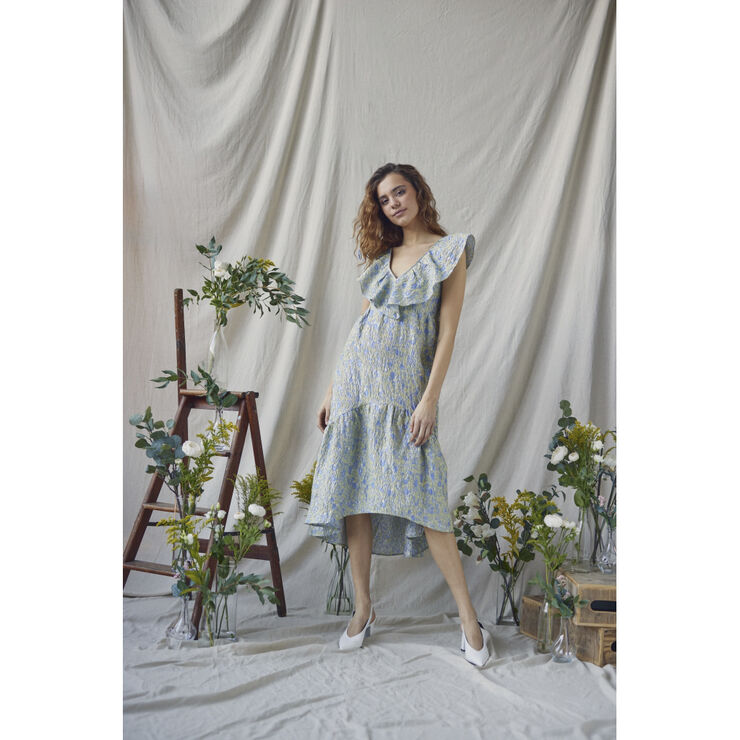 A-VIEW Chia dress Ecru