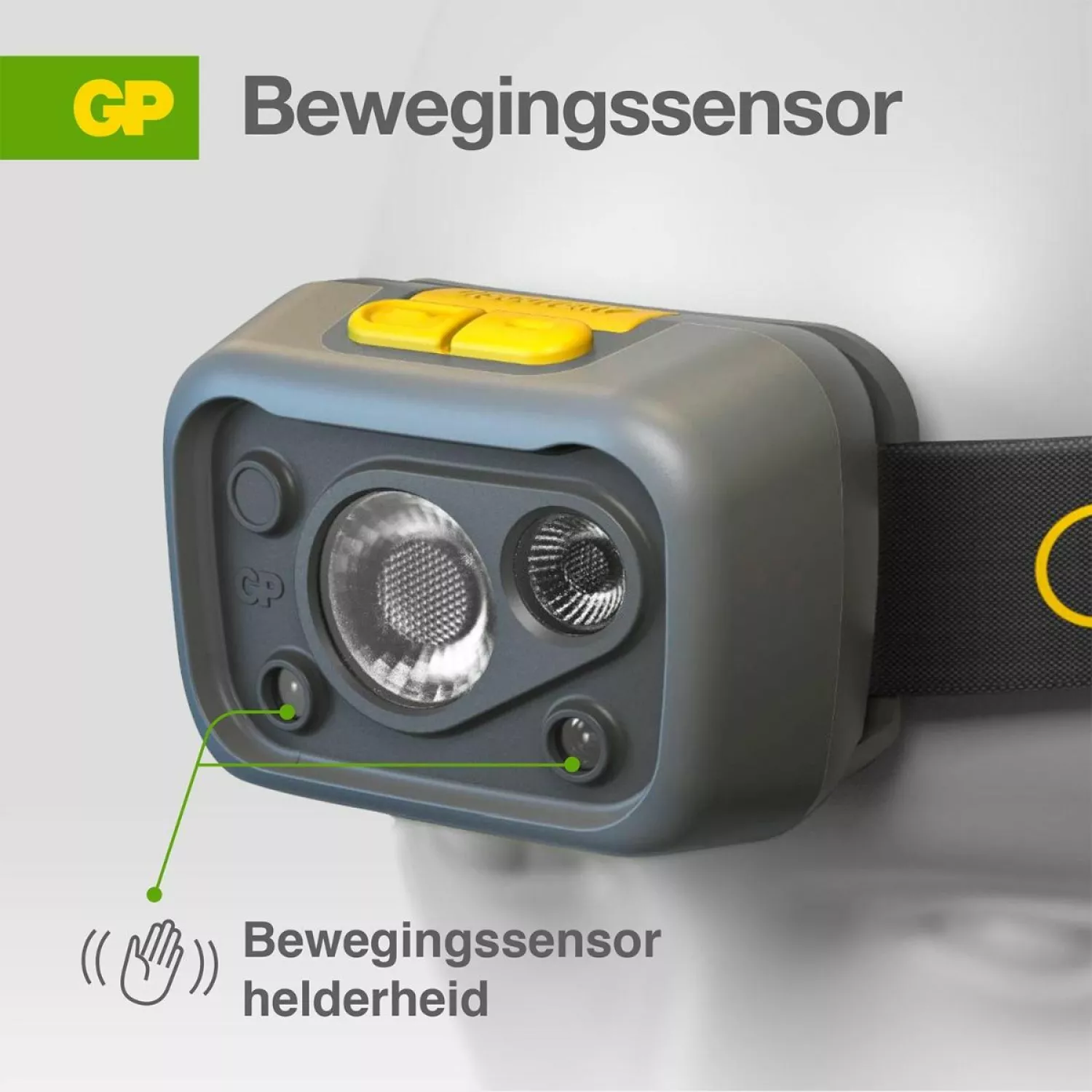 GP CHW54 Hoofdlamp -  375lumen - 3X AAA - 260GPACTCHW54000