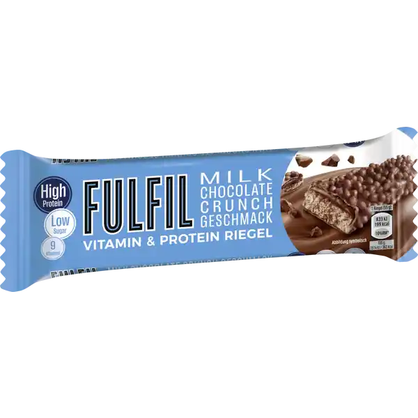 Vitamin & Protein Riegel Milk Chocolate Crunch