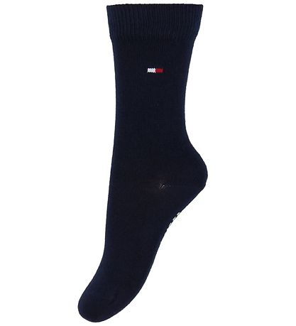 Tommy Hilfiger Strømper - 2-pak - Basic - R?d/Navy