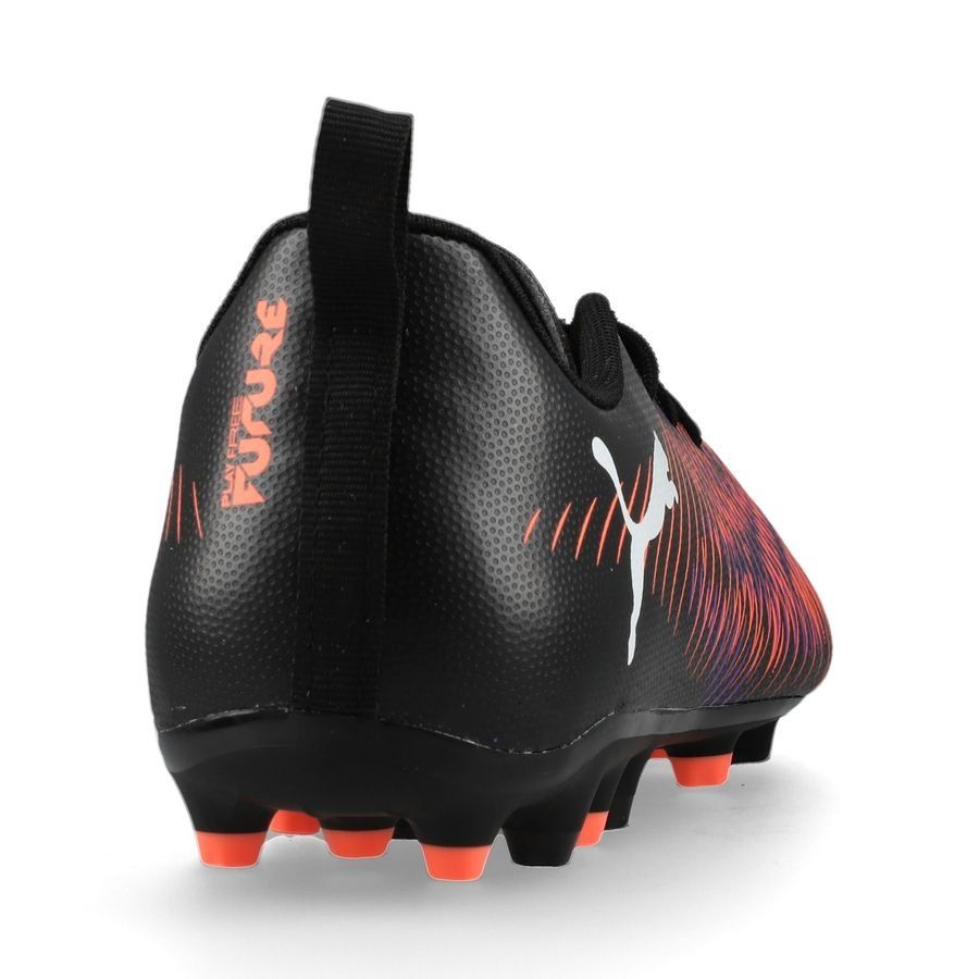 PUMA Future 8 Play MG Unlimited - Noir/Blanc/Glowing Red Enfant