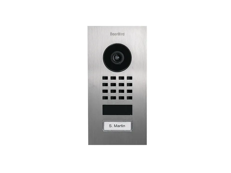 DoorBird DoorBird D1101V IP Video Door Station indbygget i rustfrit stål V2A
