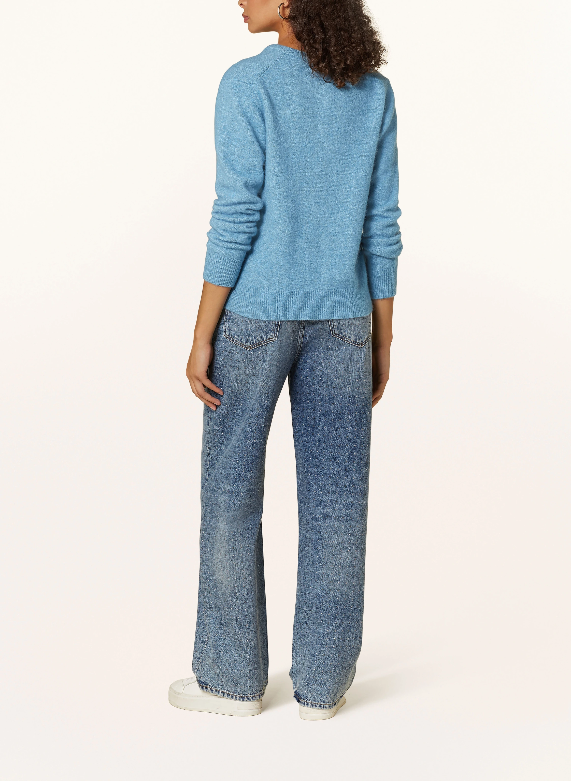 SAMSØE  SAMSØE Strickjacke NOR mit Alpaka