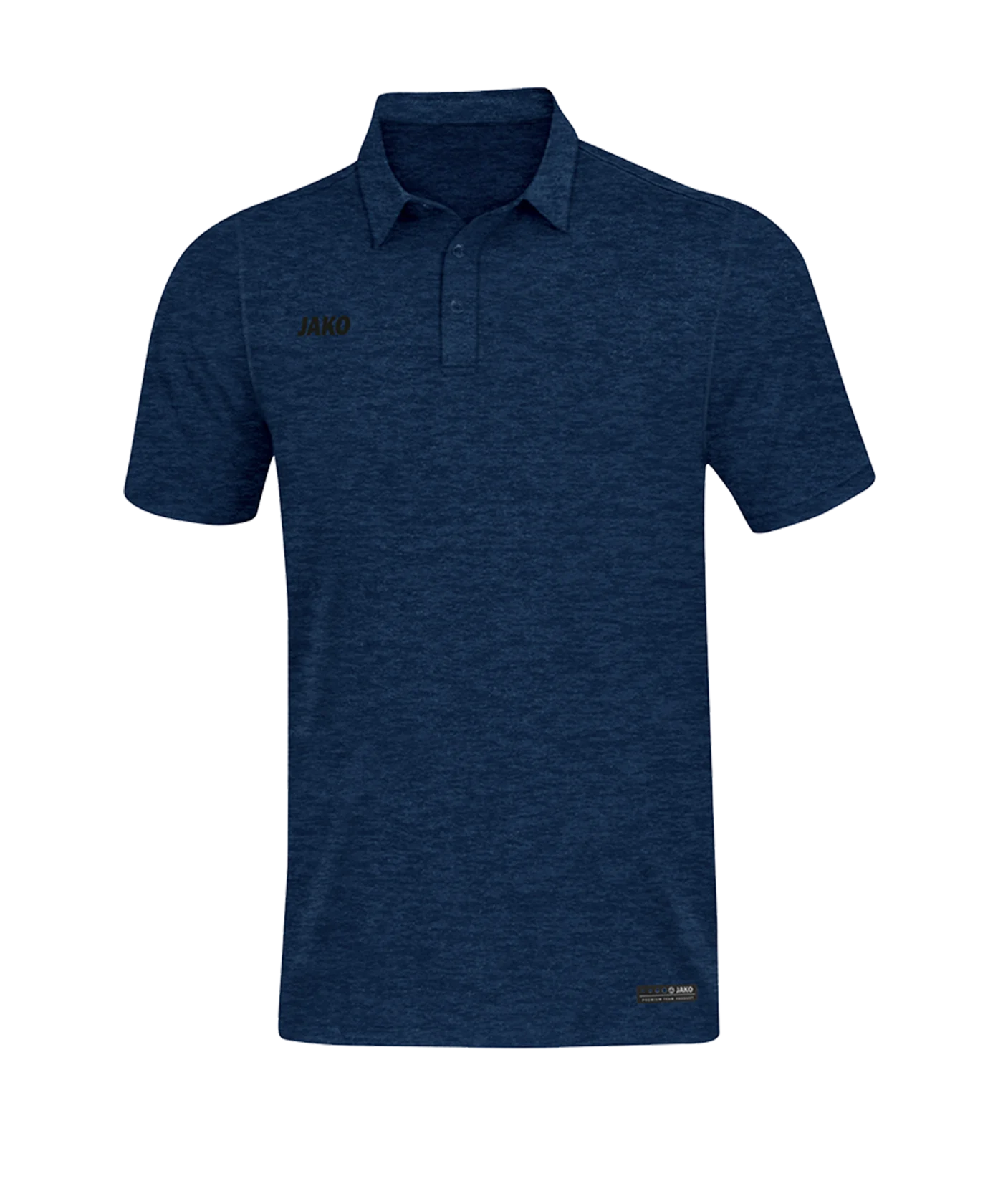 JAKO Premium Basics Poloshirt Blau F49