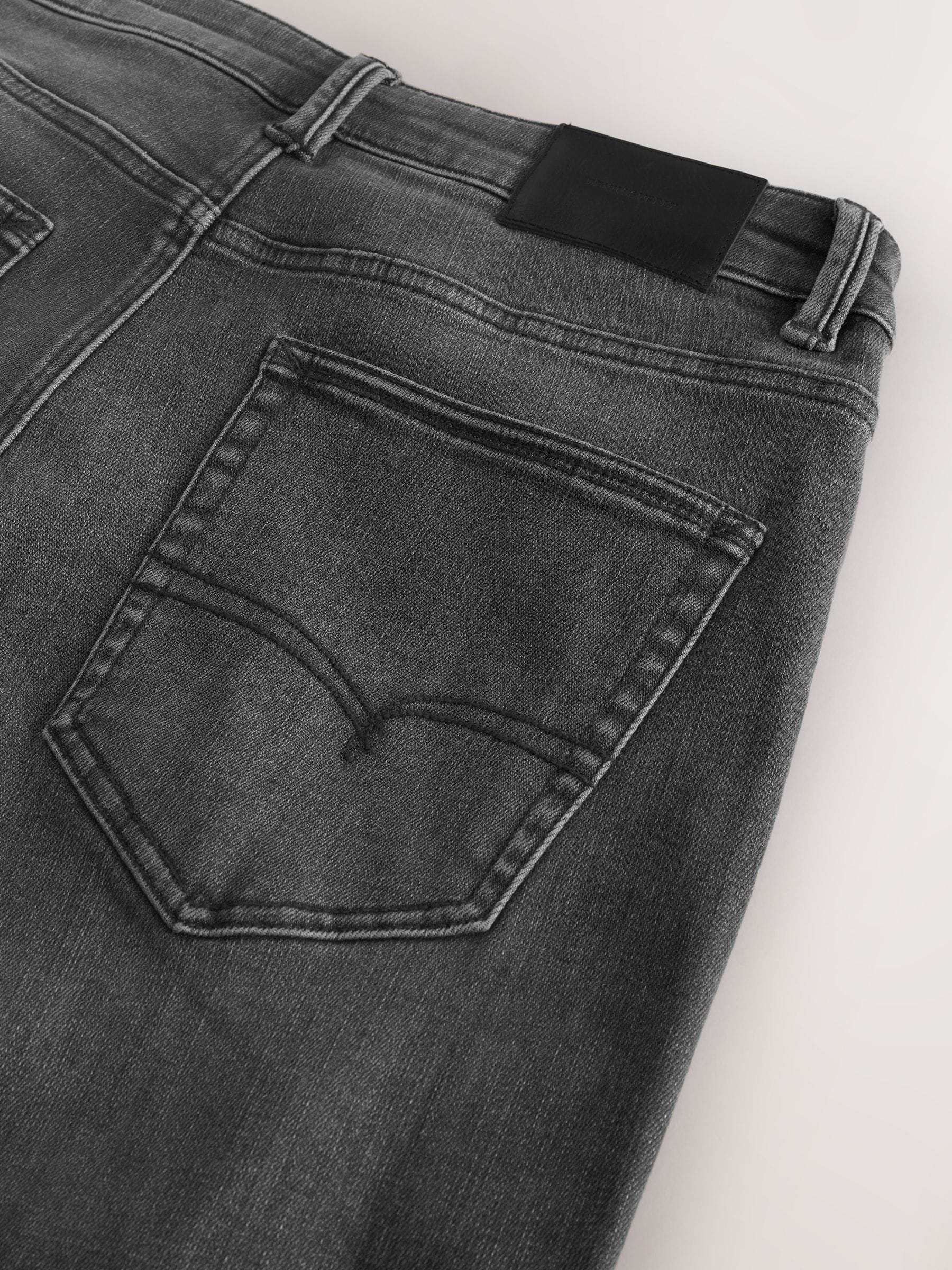 Grijs - ThermoGen - Straight fit - Motionflex jeans